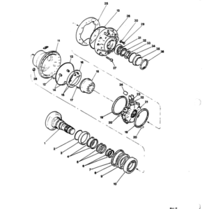 Koehring Waterous 762A Harvesting Heads Parts Catalog Manual - Image 3