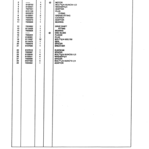 Koehring 16 Inch, 18 Inch, 20 Inch, 22 Inch (John Deere 643D & 793D) Felling Heads Parts Catalog Manual - Image 4