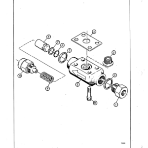 Koehring 746B (Timbco) Felling Head (SN 1305-1327 & 0012-0508) Parts Catalog Manual - Image 3