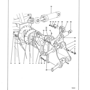 Koehring 20 Inch (Case 1187) Felling Heads (SN 63585-64149) Parts Catalog Manual - WC701411400 - Image 4