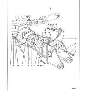 Koehring 18 Inch (Link Belt 2800) Felling Heads (SN 62001-64149) Parts Catalog Manual - WC701414800 - Image 4