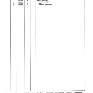 Koehring 18 Inch, 20 Inch, 22 Inch, 24 Inch Standard Felling Heads Parts Catalog Manual - WC701555400 - Image 4