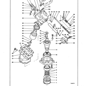 Koehring 18 Inch, 20 Inch, 22 Inch, 24 Inch Felling Heads (SN 603001 to 970775) Parts Catalog Manual - Image 4