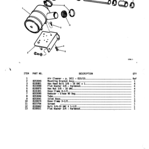 Timberjack T25, 2515, 2518, 2520 Tracked Feller Bunchers (SN C94001-C95053) Parts Catalog Manual - WCC94009 - Image 3