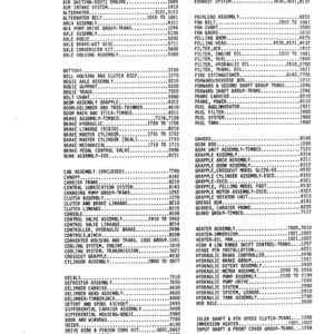 John Deere T25, 2515, 2518, 2520 Tracked Feller Bunchers (SN C96030-C97064) Parts Catalog Manual - WCC96030 - Image 4