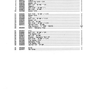 Timberjack C90 Delimbers (SN C95002-C98024) Parts Catalog Manual - WCC96051 - Image 3