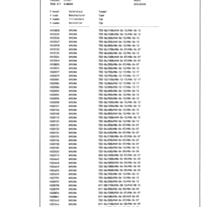 Koehring Waterous 762B Harvesting Heads (SN 762B0331–762B0508) Parts Catalog Manual - Image 4