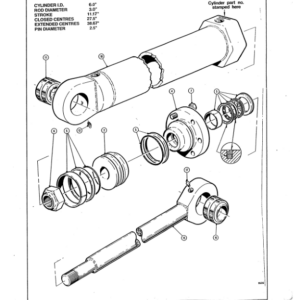 Timberjack 850, 950 Tracked Feller Bunchers (SN 950001-970775 & 969127-10BA1293) Parts Catalog Manual - WCF284356 - Image 3