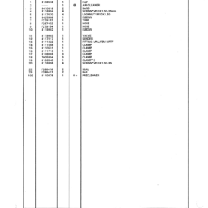 Timberjack 850 Tracked Feller Bunchers (SN 969125-10BA1271) Parts Catalog Manual - WCF287195 - Image 3