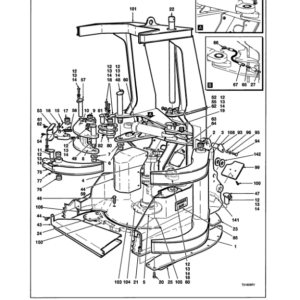 Timberjack D567 Dtt Disc Saw Felling Heads (SN 981030-10BA1599) Parts Catalog Manual - Image 3