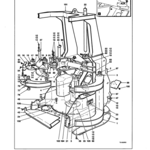 Timberjack D567 Dtt Disc Saw Felling Heads (SN 981030-10BA1599) Parts Catalog Manual - Image 4