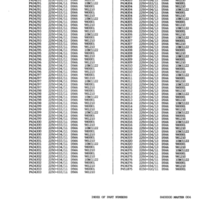 Timberjack D566 Dtt Disc Saw Felling Heads (SN 980770-) Parts Catalog Manual - WCF290082 - Image 3