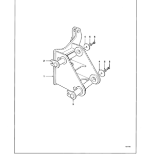 Timberjack S586 Felling Heads (SN 980812-) Parts Catalog Manual - WCF291195 - Image 3