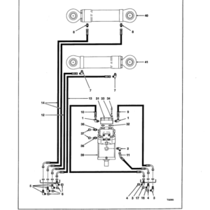 Timberjack D536 Felling Head (SN 980001-10BC1599) Parts Catalog Manual - WCF291297 - Image 3