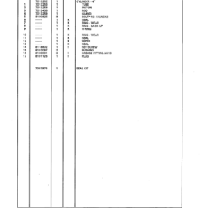 John Deere FS120 Felling Heads (SN 10BC1327-10BC1862) Parts Catalog Manual - WCF295105 - Image 3