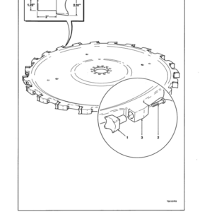 Timberjack  FS124 Stt Disc Saw Felling Heads (SN 10BC1327-10BC1862) Parts Catalog Manual - WCF295107 - Image 4