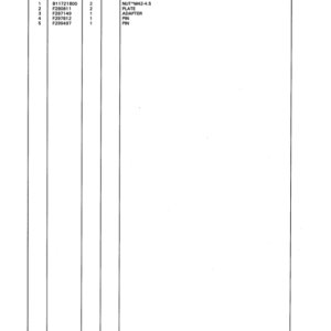 Timberjack  FS122B Stt Disc Saw Felling Heads (SN 10BC1637-10BC1862) Parts Catalog Manual - WCF298142 - Image 3