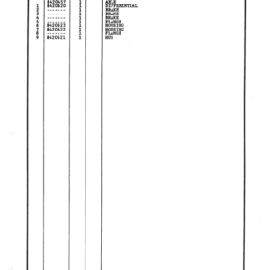 Koehring Waterous 910, 933, 990 Forwarders Parts Catalog Manual - WCF434006 - Image 3