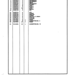 Koehring Waterous 910, 933, 990 Forwarders Parts Catalog Manual - WCF434006 - Image 4