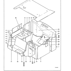 Timberjack 610 Forwarders Parts Catalog Manual - WCF435213 - Image 4