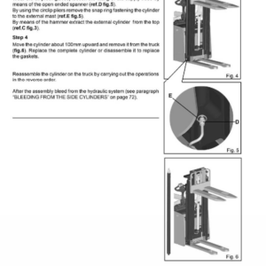 Hyster S1.2S, S1.5S Stacker C442 Series Repair Manual - Image 4