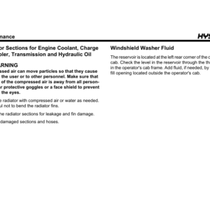 Hyster RS45-27CH, RS45-31CH Forklift Trucks B289 Series Operating And Maintenance Manual - Image 6