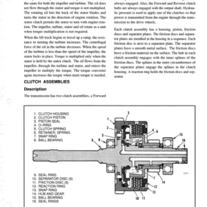 Hyster H40XL, H50XL, H60XL Forklift Truck A177 Series Service Repair Manual (USA) - Image 4