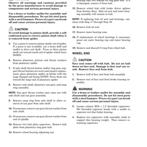 Hyster H13XM-6, H14XM-6, H16XM-6, H10XM-12EC, H12XM-12EC Forklift Truck H019 Series Repair Manual (EU) - Image 3