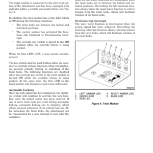 Hyster H40XM-16CH, H44XM-16CH, H48XM-16CH, H50XM-16CH, H52XM-16CH Forklift Trucks H117 Series Repair Manual (EU) - Image 6