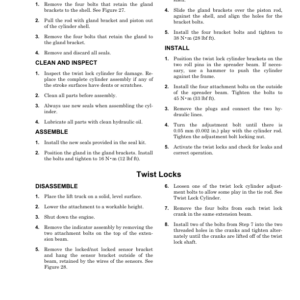 Hyster H40XM-16CH, H44XM-16CH, H48XM-16CH, H50XM-16CH, H52XM-16CH Forklift Trucks H117 Series Repair Manual (EU) - Image 4