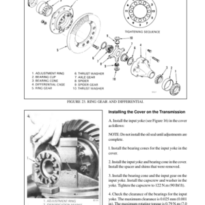 Hyster H3.50XL, H4.00XL-5, H4.00XL-6, H4.50XL, H5.00XL Forklift Truck F005 Series Repair Manual (EU) - Image 3