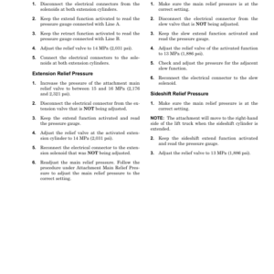 Hyster H1050HD-CH, H1150HD-CH Forklift Truck E117 Series Repair Manual (USA) - Image 5