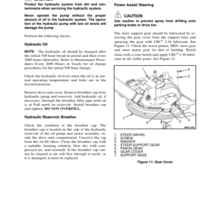 Hyster B60ZAC Pallet Truck C230 Series Repair Manual - Image 4