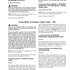 Hyster E2.00XM, E2.50XM, E3.0XM, E3.2XM Electric Forklift Truck F108 Series Repair Manual (EU) - Image 3