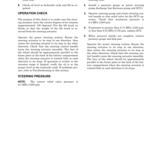 Hyster E30HSD3, E35HSD3, E40HSD3 Wheel Electric Stand-up Forklift C219 Series Repair Manual - Image 6