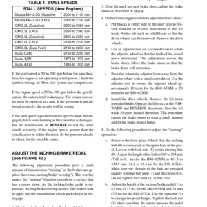 Hyster S40XM, S45XM, S50XM, S60XM, S65XM ForkLift Truck D187 Series Repair Manual (EU) - Image 6