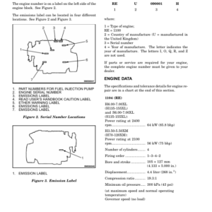 Hyster H6.00XL, H7.00XL Diesel & LPG Forklift Truck G006 Series Repair Manual (EU) - Image 5