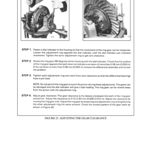 Hyster H70XL, H80XL, H90XL, H100XL, H110XL Forklift Truck F005 Series Repair Manual (USA) - Image 3