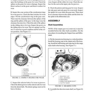 Hyster H70XL, H80XL, H90XL, H100XL, H110XL Forklift Truck F005 Series Repair Manual (USA) - Image 6