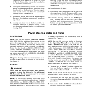 Hyster E25Z, E30Z, E35Z, E40ZS Electric Forklift Truck E114 Series Repair Manual (USA) - Image 4