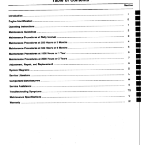 Cummins B3.3 Diesel Engine Repair Manual - Image 3