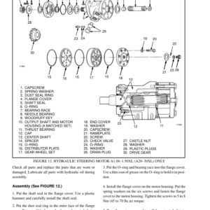 Hyster A1.00XL, A1.25XL, A1.50XL Forklift Truck A203 Series Service Repair Manual (EU) - Image 6