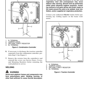 Hyster AP20Z Platform Aerial Lift A254 Series Repair Manual - Image 5