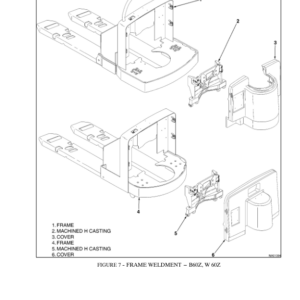 Hyster B40XL, B60XL, W40XL, W60XL Pallet Walkie Rider D135 Series Repair Manual - Image 4