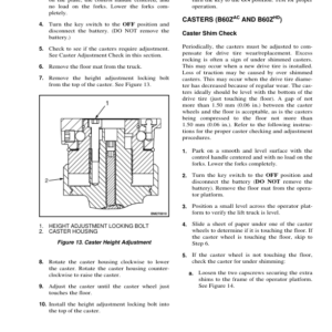 Hyster B60ZAC Pallet Truck C230 Series Repair Manual - Image 6