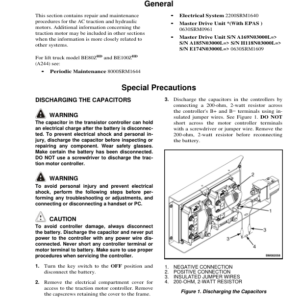 Hyster B60ZHD, B80ZHD Pallet Truck B262 Series Repair Manual - Image 4