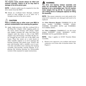 Hyster B60ZHD, B80ZHD Pallet Truck B262 Series Repair Manual - Image 3