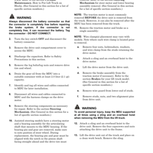 Hyster B60ZHD2, B80ZHD2 Pallet Truck C257 Series Repair Manual - Image 3