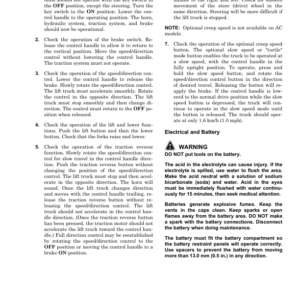 Hyster B80Z Pallet Truck A233 Series Repair Manual - Image 6