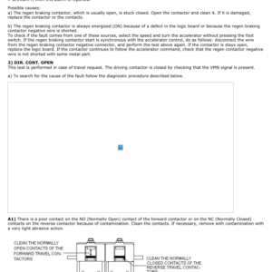 Hyster C1.0, C1.3, V30XMU Man-Up Turret Trucks A463 Series Repair Manual - Image 3